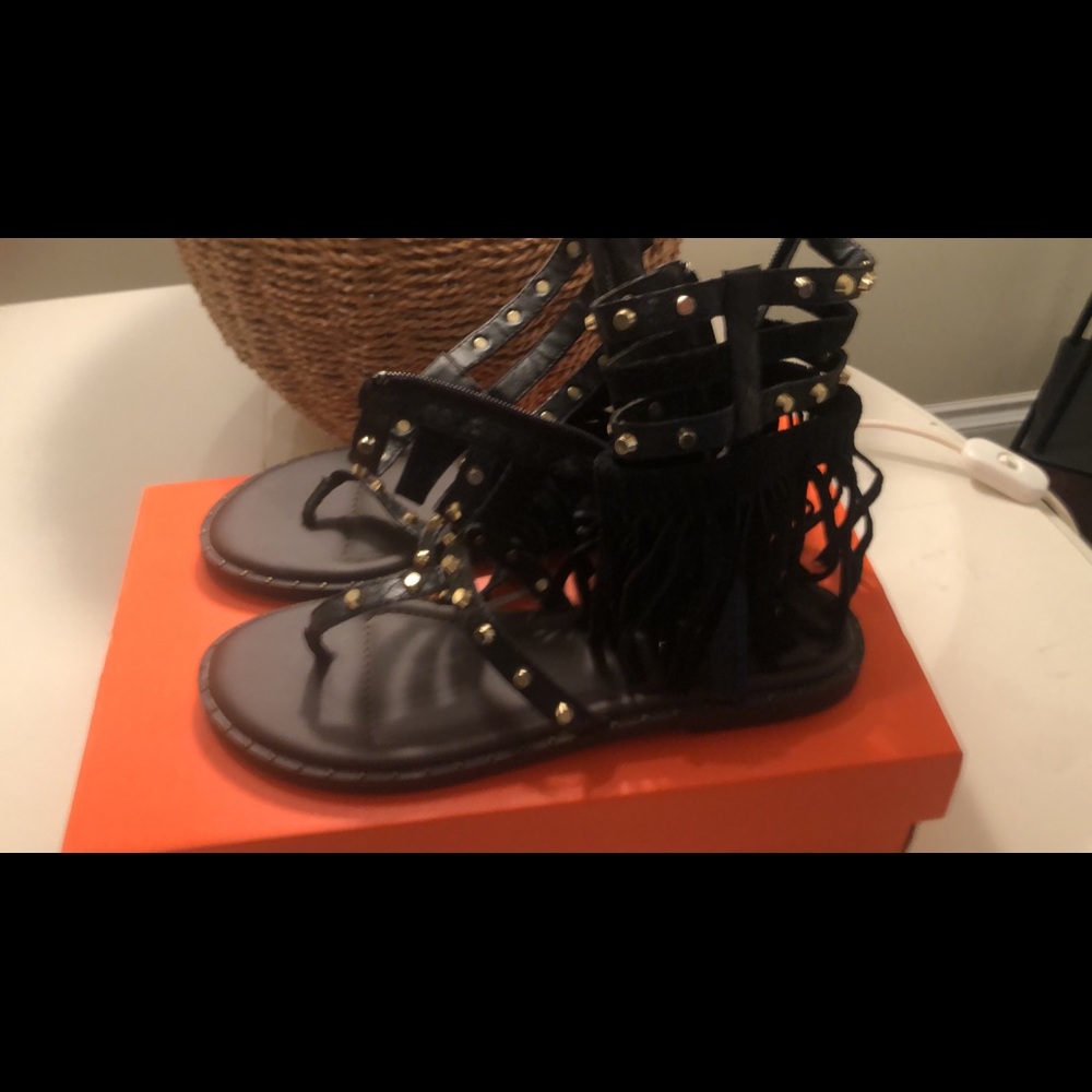 Mari A. Gladiator style sandals